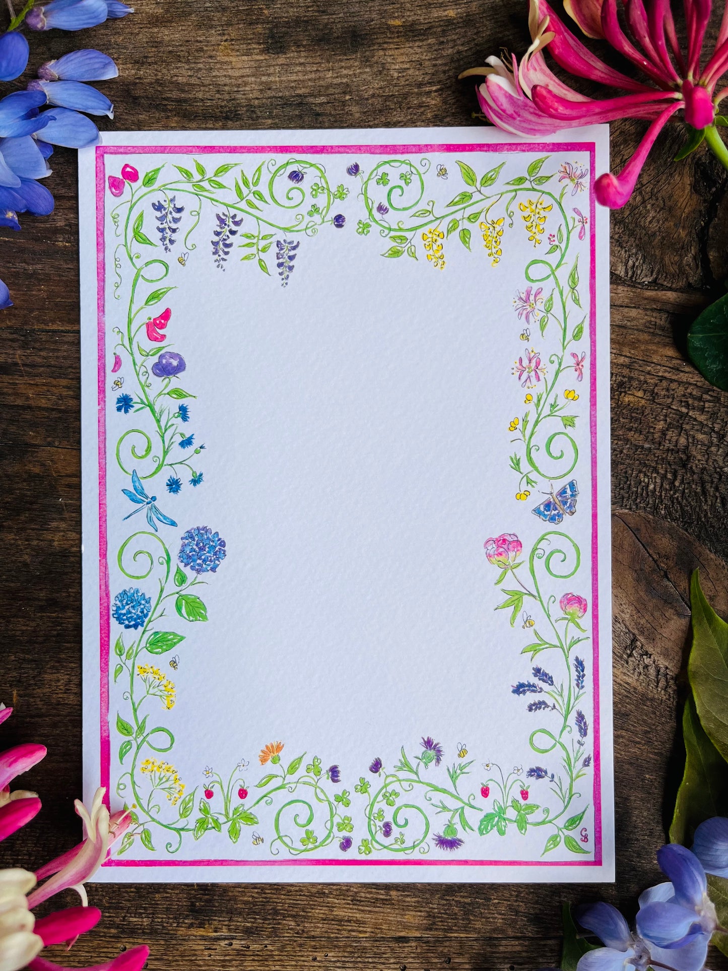 Flowery Tendrils