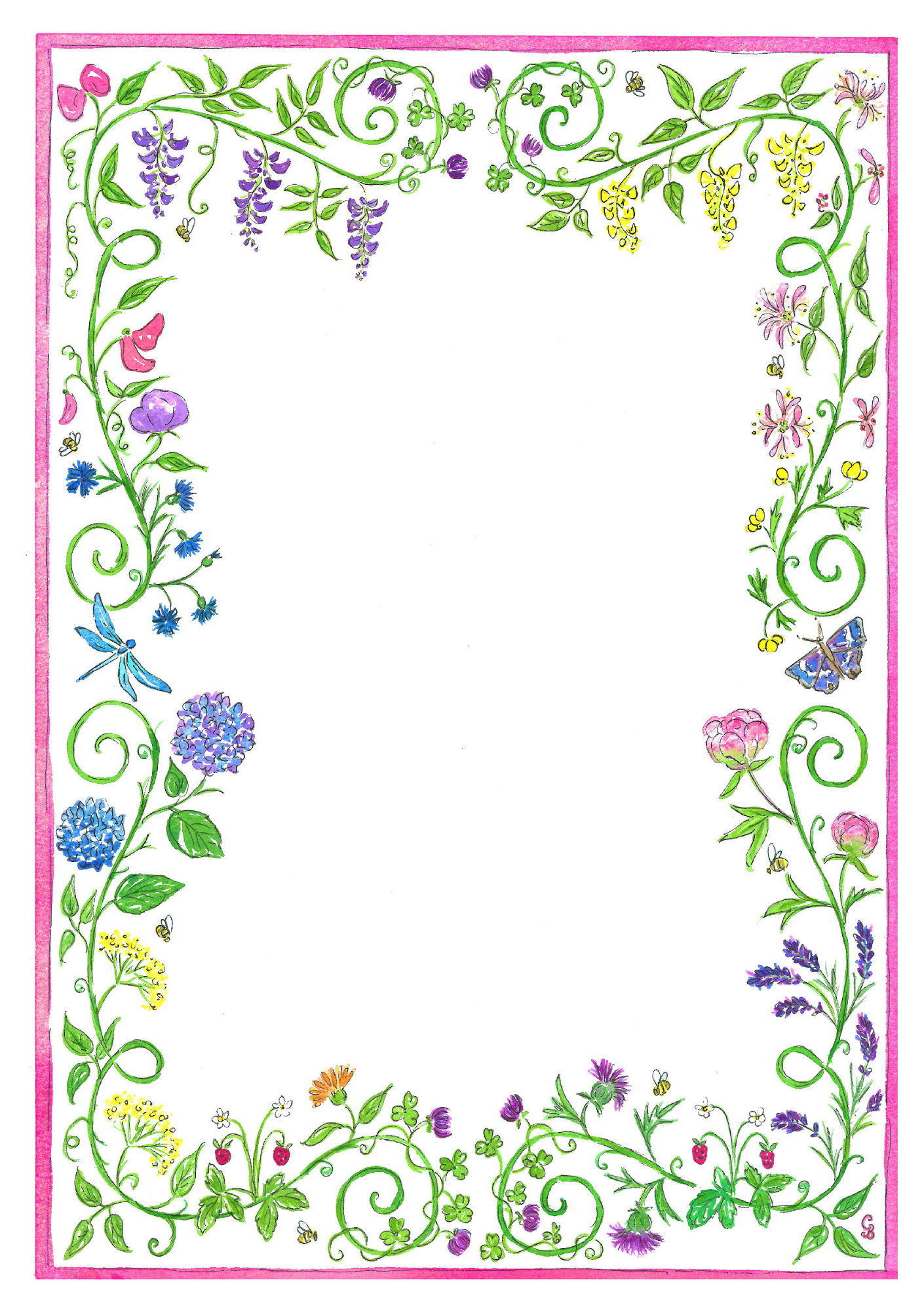Flowery Tendrils