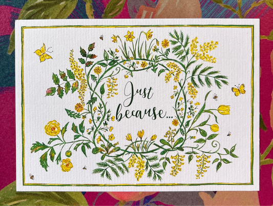 'Just because’